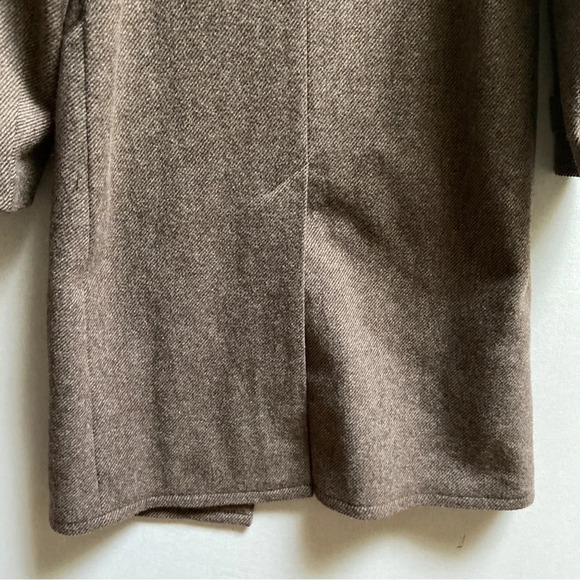 Croydon 66 Made in Italy 100% wool double breasted trench jacket Sz 42 - Picture 9 of 14